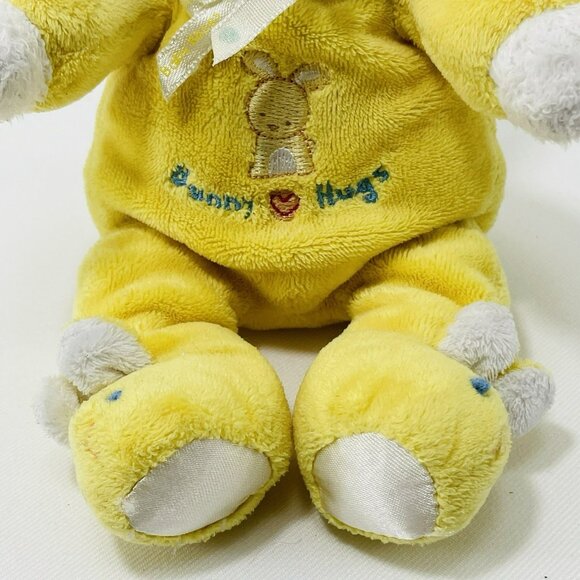 Carter Child Of Mine Bunny Hugs Rattle Baby Toy Plush Rabbit Easter Infant Sound - Picture 9 of 11